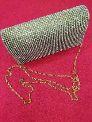 Clutch τσαντάκι με στρας
